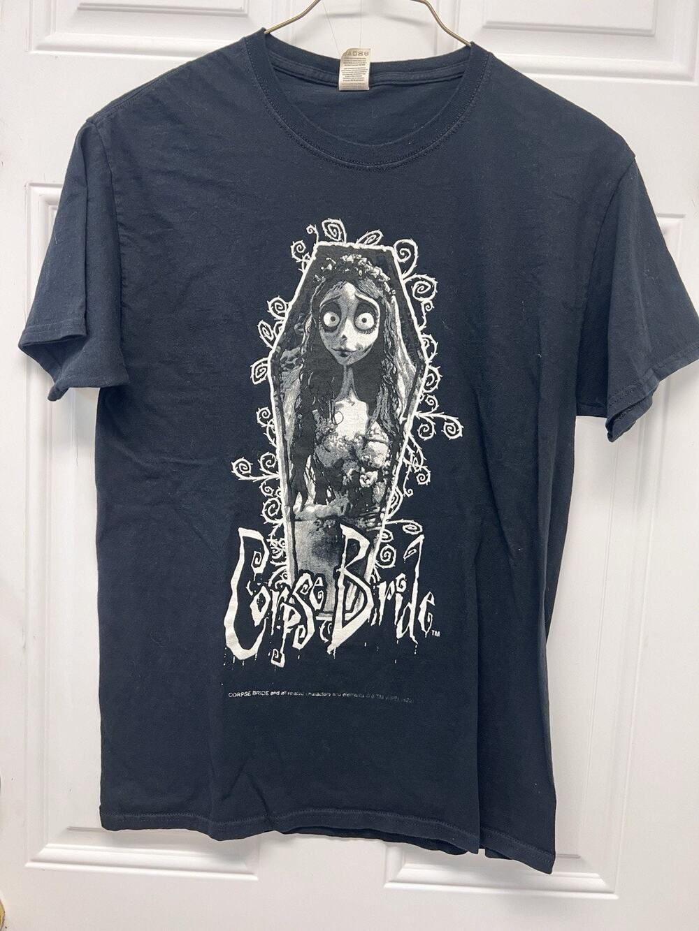 Corpse Bride T-Shirt Size Medium Fruit Of The Loom NOC3394